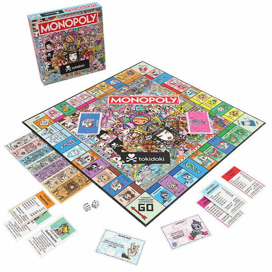 USAopoly Monopoly TokiDoki Collectors Edition Board Game New