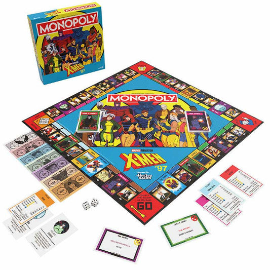 USAopoly Monopoly X-Men 97 Collectors Edition Board Game New
