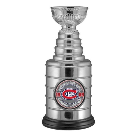 NHL Hockey 1969 Montreal Canadiens HABS 8" Replica Stanley Cup Brand New