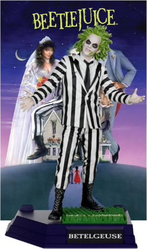 McFarlane Toys Movie Maniacs Beetlejuice 6" Posed Action Figure New