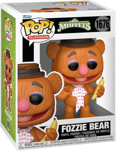 Funko POP TV Disney The Muppets Fozzie Bear Vinyl Figures New