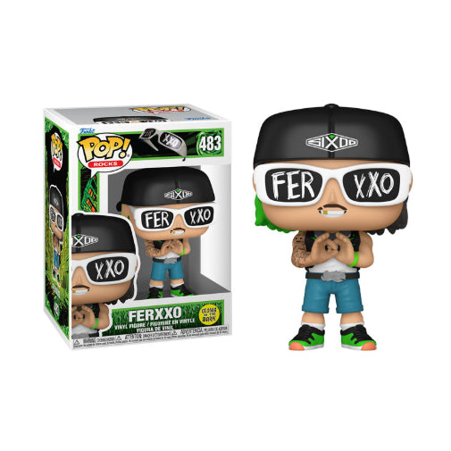 Funko POP Music Feid Ferxxo Glow In Dark Vinyl Figure New