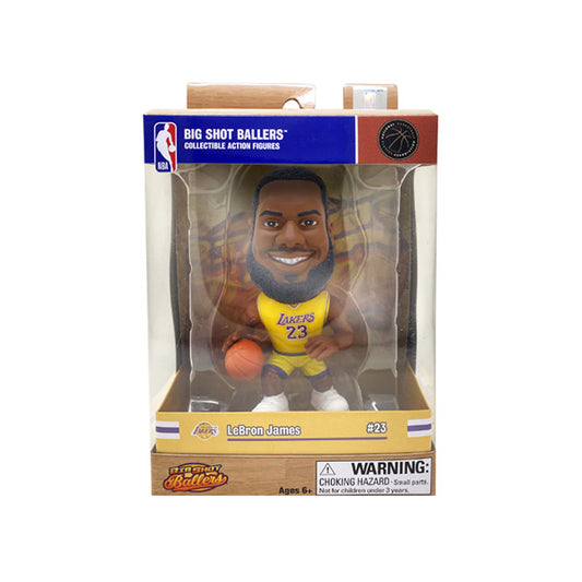 Party Animal NBA Basketball Los Angeles Lakers LeBron James Big Baller Figure New