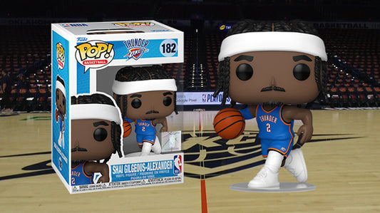 Funko POP NBA Basketball Oklahoma City Thunder Shai Gilheous-Alexander Figure New