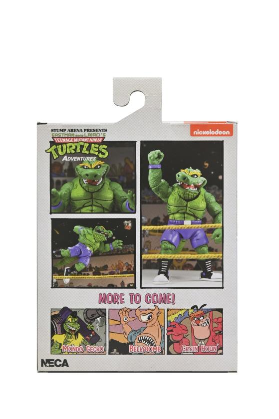 NECA TMNT Ninja Turtles Stump Wrestling Leatherhead 7" Action Figure New