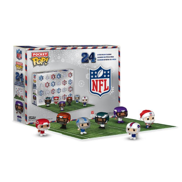 Funko POP Sports NFL Football 24 Piece Advent Calendar Vinyl Figures New 2026