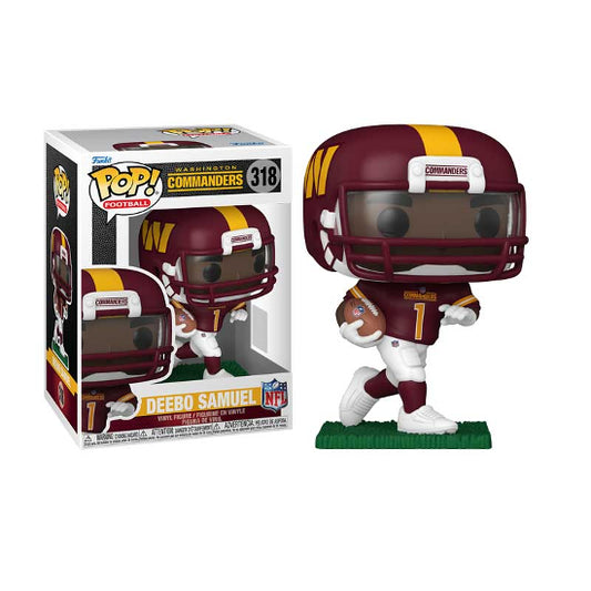 Funko POP Sports NFL Football Washington Commanders Deebo Samuel Figure New