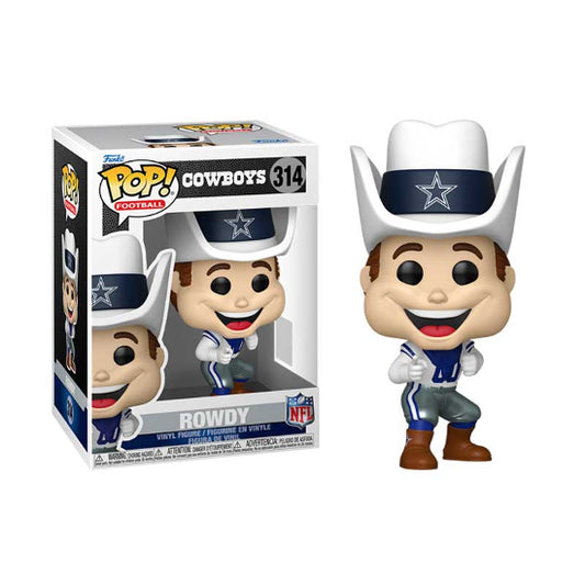Funko POP Sports NFL Football Dallas Cowboys Mascot Rowdy Vinyl Figure New