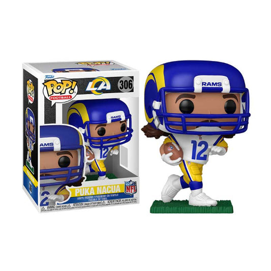 Funko POP Sports NFL Football Los Angeles Rams Puka Nacua Vinyl Figure New