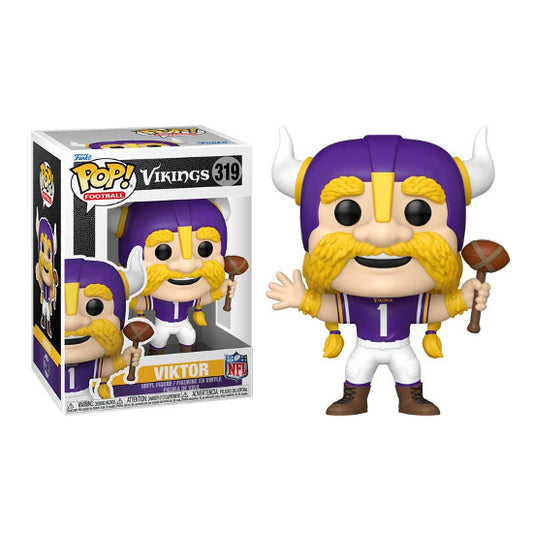 Funko POP Sports NFL Football Minnesota Vikings Mascot Viktor Vinyl Figure New