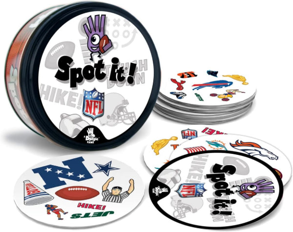 Masterpieces NFL Football SPOT IT Game Brand New