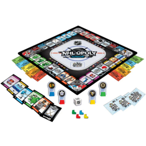 Masterpieces NHL Hockey Junior Opoly Board Game New