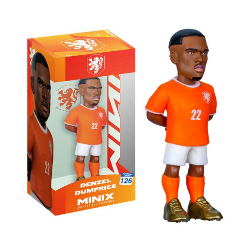 Minix Sports Soccer FIFA World Cup 2026 Team Netherlands Denzel Dumfries Vinyl Figure New