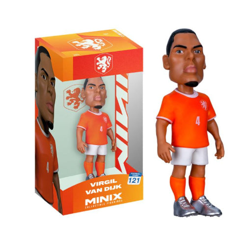 Minix Sports Soccer FIFA World Cup 2026 Team Netherlands Virgil Van Dijk Vinyl Figure New