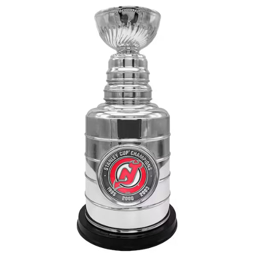 NHL Hockey New Jersey Devils NJ 8" Replica Stanley Cup Champions Trophy New