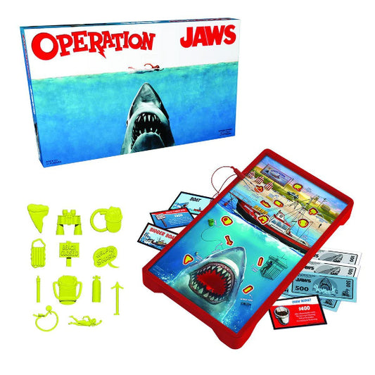 USAopoly Jaws 50th Anniversary Operation Board Game New