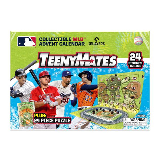 (PRE ORDER) Party Animal MLB Baseball Teenymates Advent Calendar Action Figures New