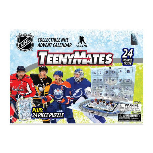 (PRE ORDER) Party Animal NHL Hockey Teenymates Advent Calendar Action Figures New