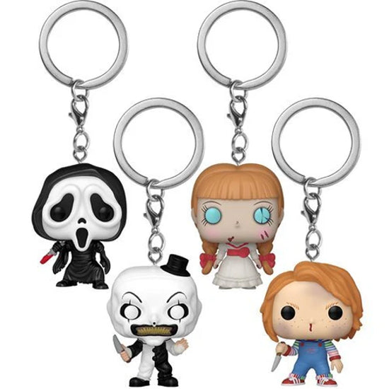 Funko POP Keychain Horror Series 11 Set Of 4 Vinyl Figures New