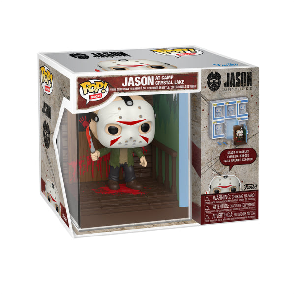 Funko POP Nooks Movies Jason Voorhees Camp Crystal Lake Vinyl Figure Set New