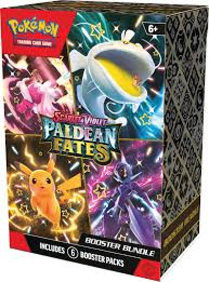 Pokemon TCG Trading Card Game Paldean Fates Booster Bundle Box Factory Sealed