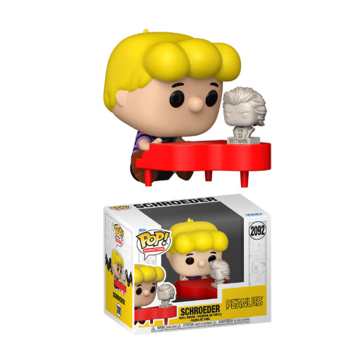 Funko POP Premium TV Peanuts Schroeder With Piano Vinyl Figure New