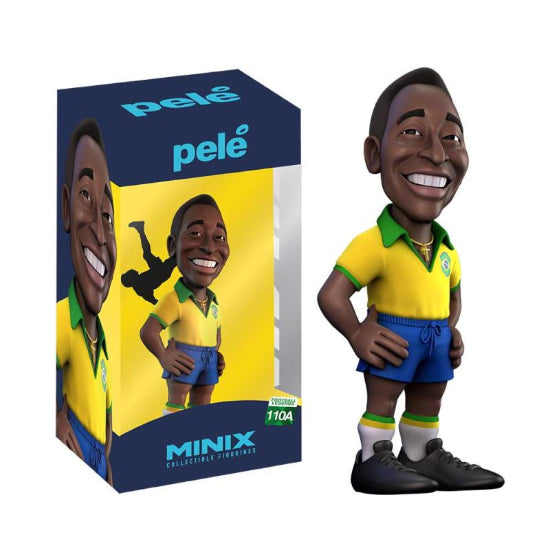 Minix Sports Soccer Pele Brazil Vinyl Action Figure New
