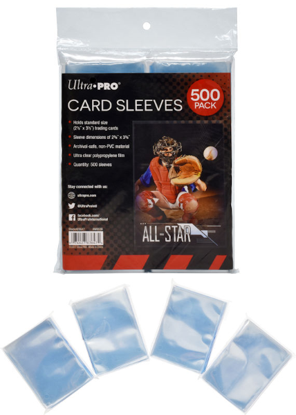 Ultra Pro Card Penny Sleeves Card Protectors 500 Count Brand New
