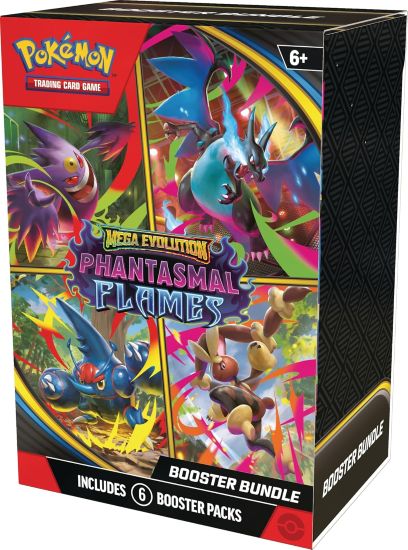 Pokemon TCG Trading Card Game Phantasmal Flames Booster Bundle Box New
