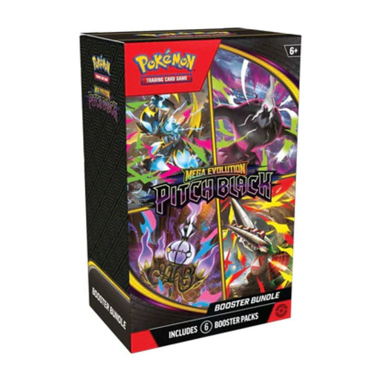 Pokemon TCG Mega Evolution Pitch Black Booster Bundle Box Factory Sealed