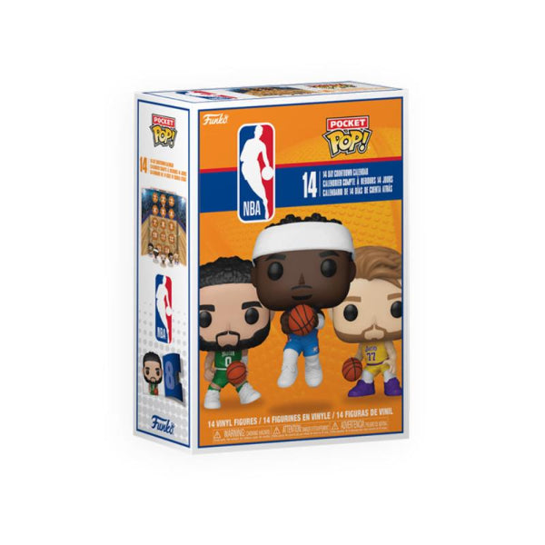 Funko Pocket POP Sports NBA Basketball Calendar Countdown Vinyl Figures New