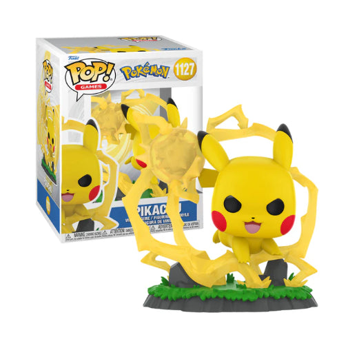 Funko POP Gaming Pokemon TCG Premium Pikachu Vinyl Figure New