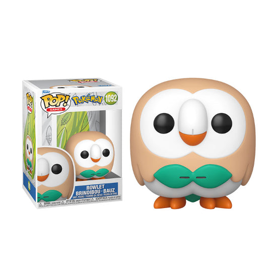 Funko POP Gaming Pokemon Rowlet Vinyl Figure New