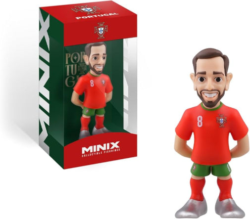 Minix Sports Soccer FIFA World Cup 2026 Team Portugal Bruno Fernandes Vinyl Figure New