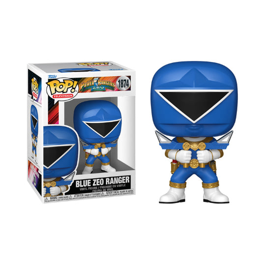 Funko POP Movies Power Rangers Zeo Blue Ranger Vinyl Figure New