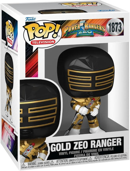 Funko POP Movies Power Rangers Zeo Gold Ranger Vinyl Figure New