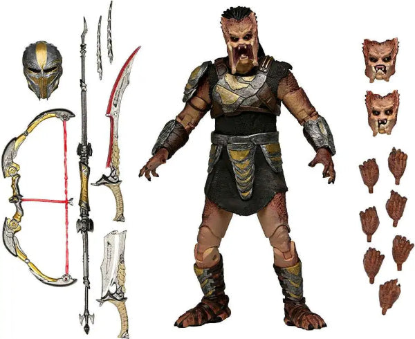 NECA Predator Badlands Ultimate Dek Training Armor Action Figure New