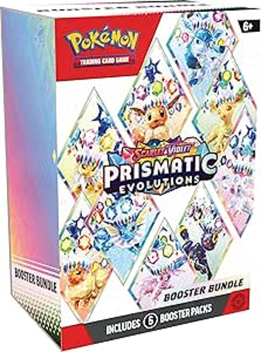 Pokemon TCG Prismatic Evolutions Booster Bundle Factory Sealed