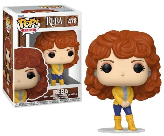 Funko POP Music Reba McEntire Cowgirl Vinyl Figure New