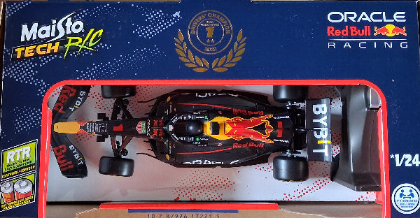 Maisto Tech RC 1:24 Oracle RedBull F1 Max Verstappen Racing Car New