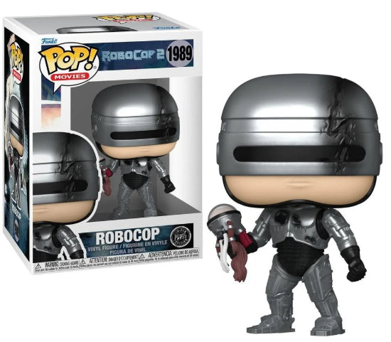 Funko POP Movies Robocop 1989 Metallic CHASE Version Vinyl Figure New