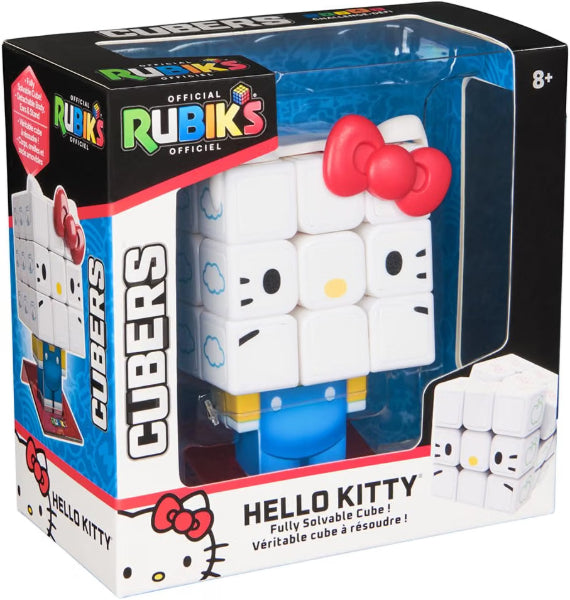 Sanrio Hello Kitty Rubiks Cube Puzzle Game New