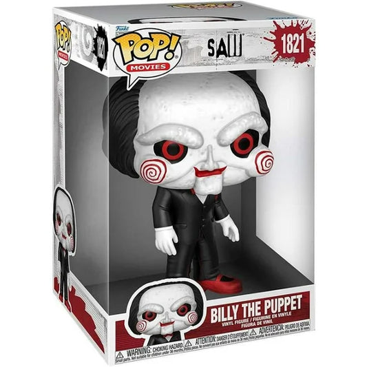 Funko POP Movies Horror Saw 10" Inch Billy Vinyl Figure New