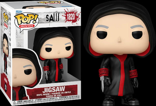 Funko POP Movie Horror Saw Jigsaw Killer Vinyl Figure New