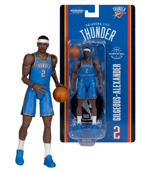 McFarlane NBA Basketball OKC 6" Shai Gilgeous-Alexander SGA Figure New