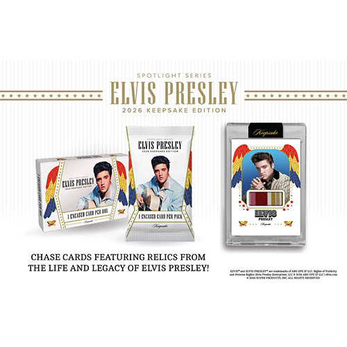 (PRE ORDER) Super Product Elvis Presley Keepsake Spotlight Box Factory Sealed