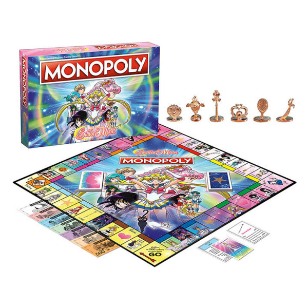 Monopoly Sailor Moon Collectors Edition Board Game Brand New