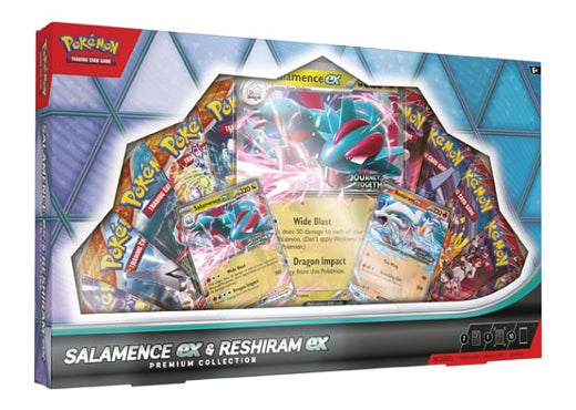 (PRE ORDER) Pokemon TCG Salamence & Reshiram Ex Premium Collection Box