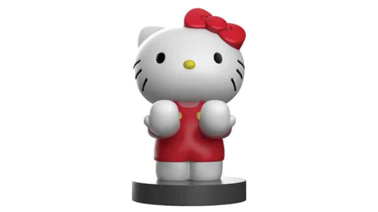 Cable Guy Sanrio Hello Kitty Figure/Stand Phone Controller New