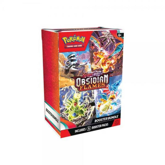 Pokemon TCG Scarlet & Violet Obsidian Flames Booster Bundle New